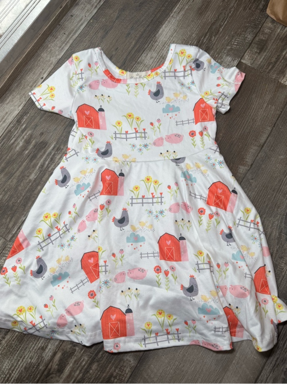 Marie Nicole Kids barnyard swing dress